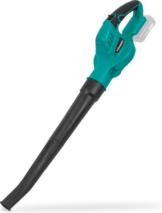 VONROC Accu Laubbläser 20V - Luftgeschwindigkeit 180 km/h - Luftmenge 5m3/min - Ohne Akku und Schnellladegerät