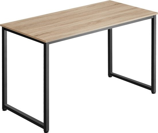 tectake - Schreibtisch Tisch Flint 120 cm - industriell - hellbraun - 404466