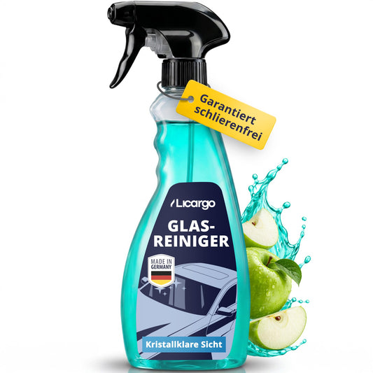 Licargo Autoglasreiniger 750 ml – Scheibenreiniger für innen und außen – streifenfrei – Hergestellt in Deutschland