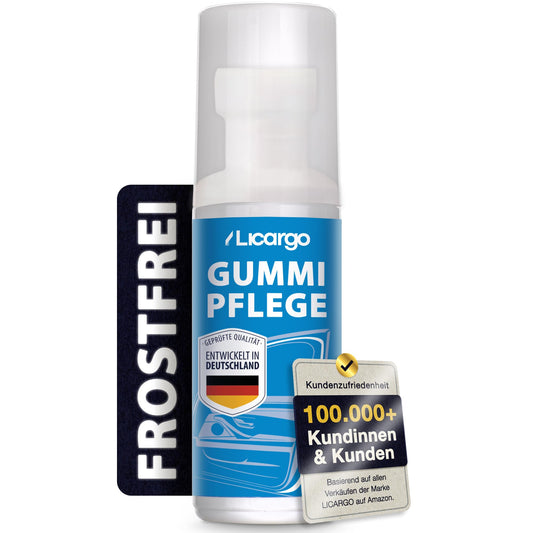 Licargo Gummi-Pflegestift 75 ml – Gummi-Pflege für Autodichtungen – Für Türdichtungen und Fensterdichtungen