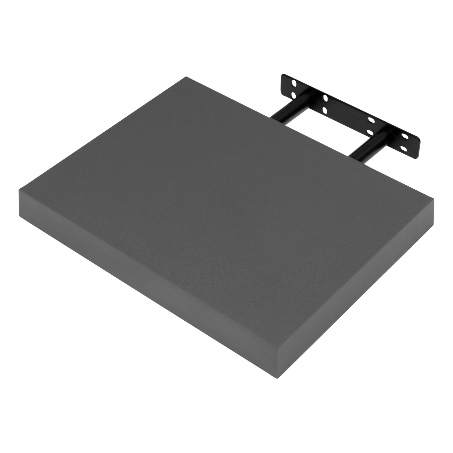 Woltu Wandregal – 30 x 22,9 x 3,8 cm – MDF – 1 Ebene – 10 kg – Grau