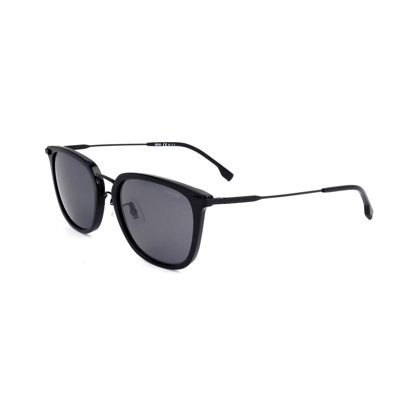 Hugo Boss Sonnenbrille – Herren – polarisiert – 56-21-150 – Schwarz-Grau