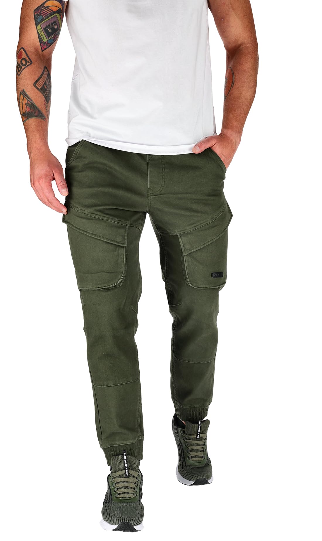 Lahti Pro Arbeitshose – Jogger – Stretch – 415 g/m² – Grün – Größe XL