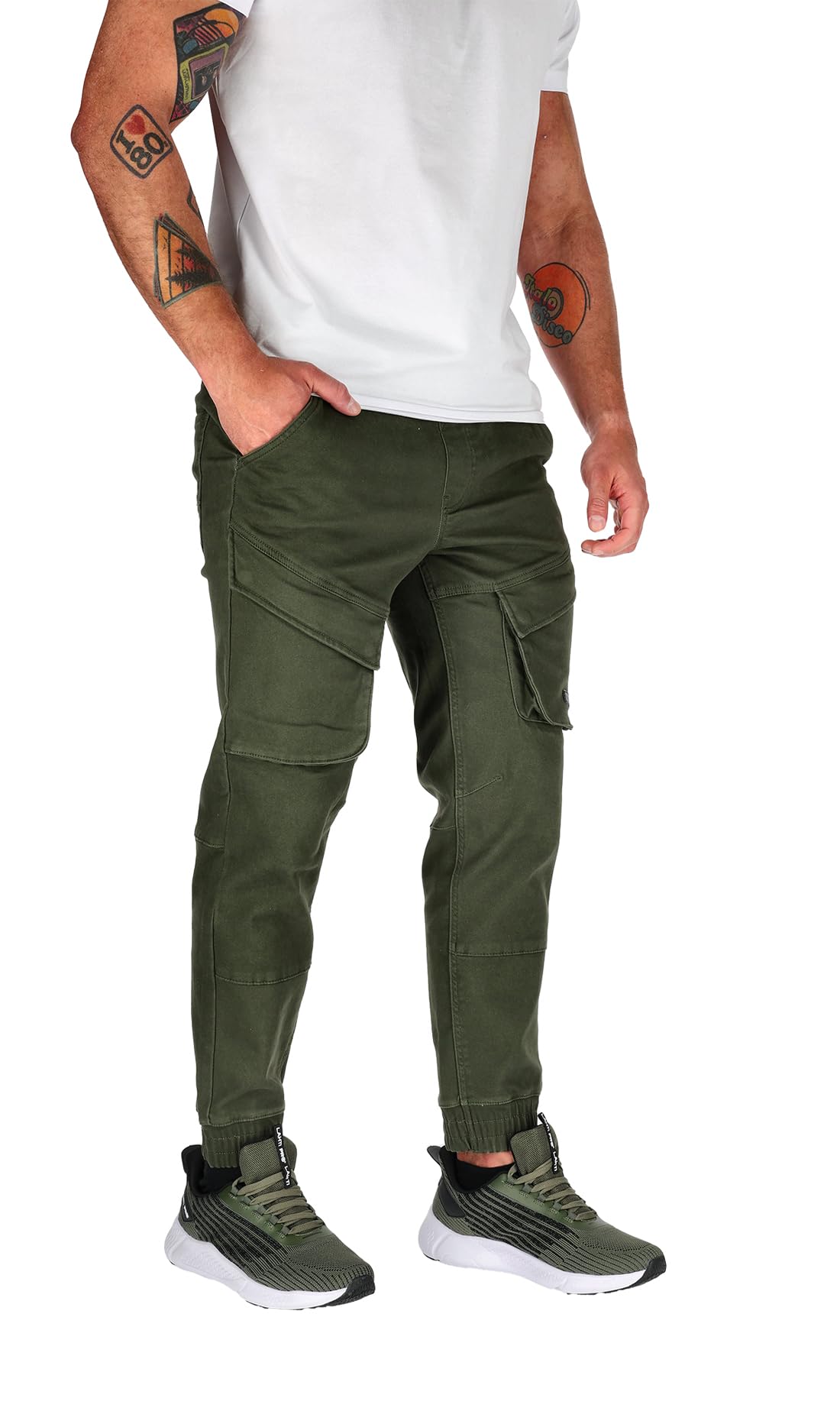 Lahti Pro Arbeitshose – Jogger – Stretch – 415 g/m² – Grün – Größe XL