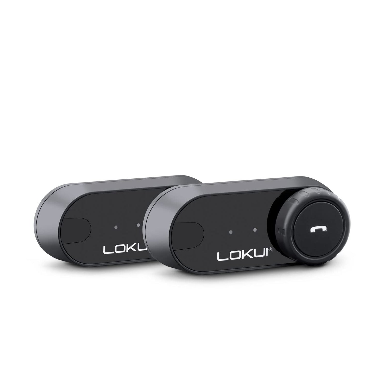 Lokui K30 Intercom-Set – Bluetooth – Duo – 800 m – Funk – Schwarz