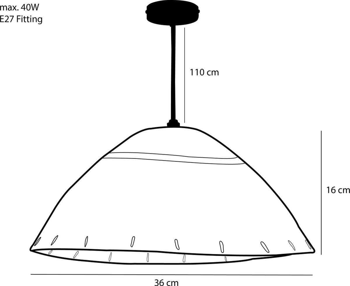Mica Decorations Joulz Deckenleuchte Hellbraun Natürliches Ambiente