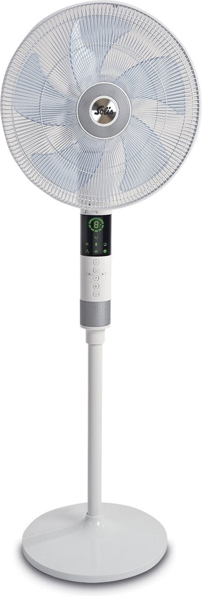 Solis Breeze 360Â° Standventilator 7582 - Standventilator mit Fernbedienung - Timerfunktion - 140 cm hoch - Weiß