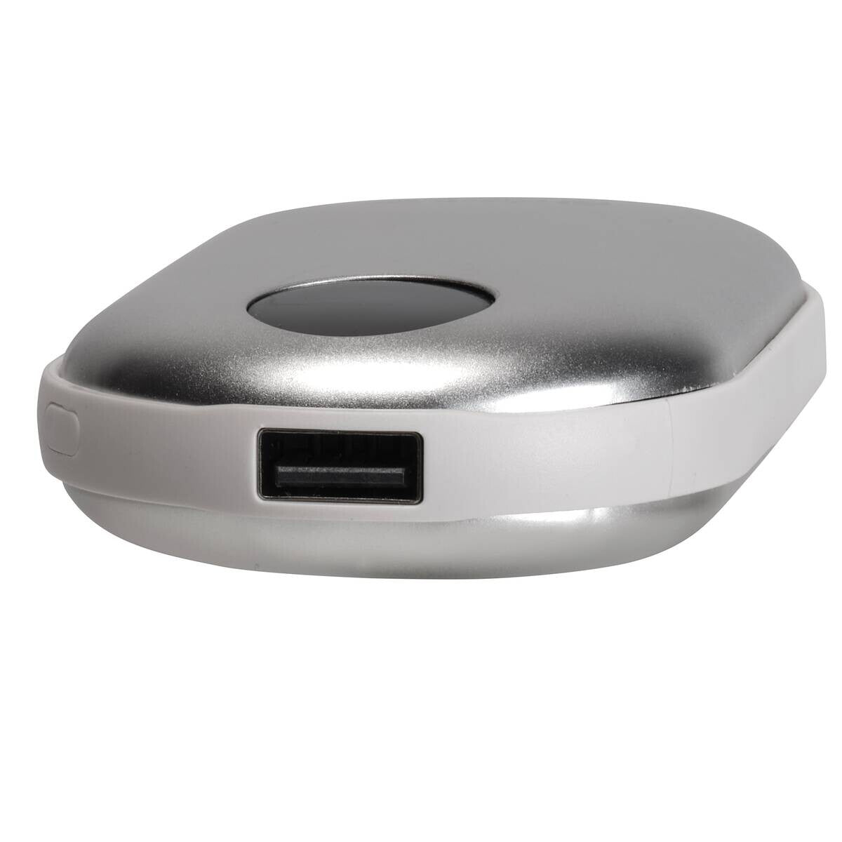Denver Powerbank mit Handwärmer 2-in-1 PBH-4003S – Silber – 4000 mAh