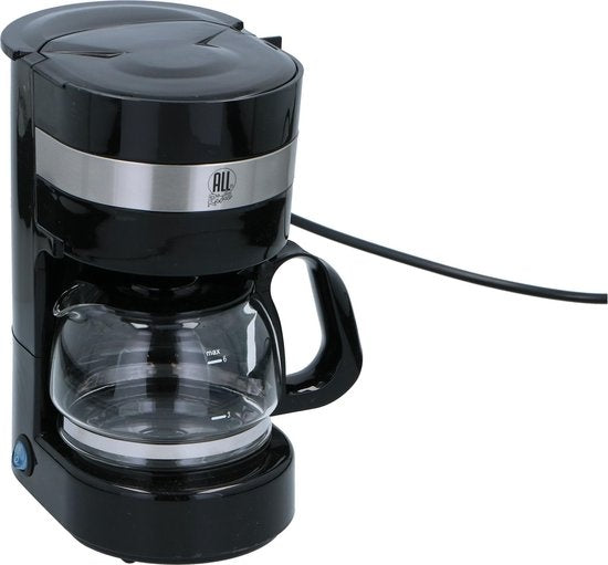 All Ride Kaffeemaschine 24V - Auto und LKW - Filterkaffee - Warmhaltefunktion - Schwarz