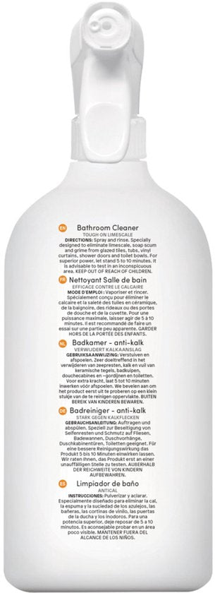 Badezimmer- und WC-Reiniger gegen Kalkablagerungen