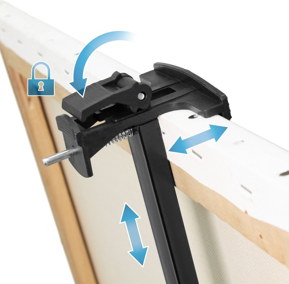 Staffelei klappbar - mit Tasche - höhenverstellbar