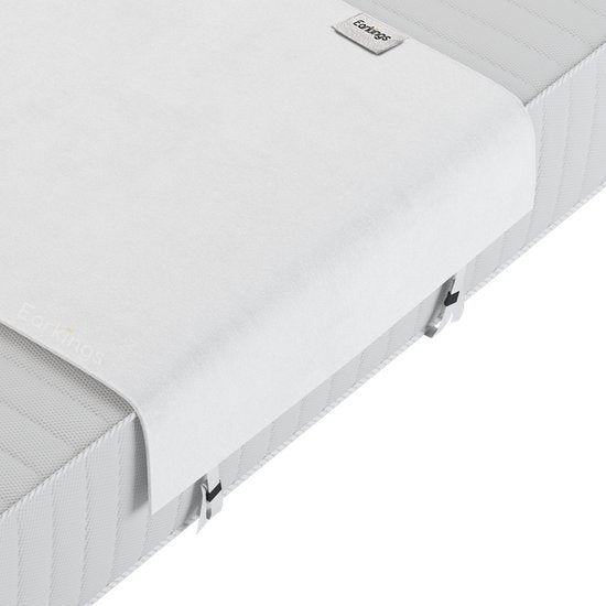 Earkings Bett Binder - 235x50cm - Weiß