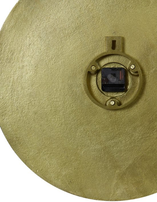 Licht & Wohnen - Uhr Cervino Gold - Metall Gold - 0x58x58cm (hxbxd)