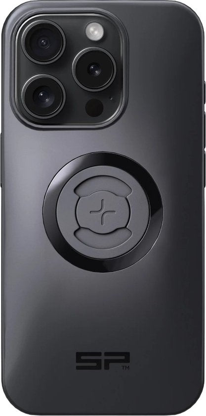 SP Connect SPC+ Apple iPhone 15 Pro Hülle MagSafe Back Cover, dünn, schwarz