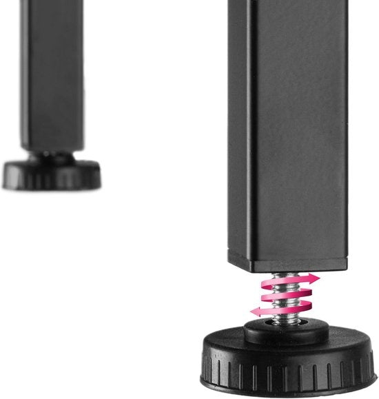 tectake - Beistelltisch Carlton industriell dunkel - 404358