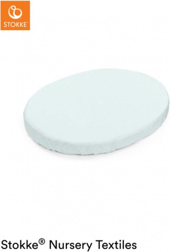 Stokke® Sleepi™ Mini-Spannbetttuch Powder Blue
