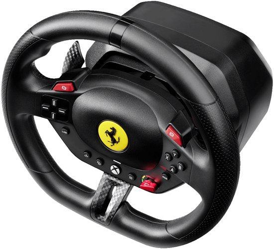 Thrustmaster T98 Ferrari 296 GTS – Rennlenkrad mit Pedalen für Xbox Series und PC – kompatibel mit Forza Horizon 6