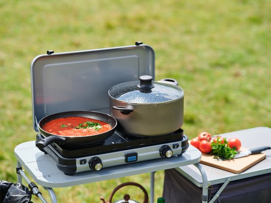 Campingaz Camping Kitchen 2 Maxi R Campingkocher – 2-Flammen-Camping-Gaskocher