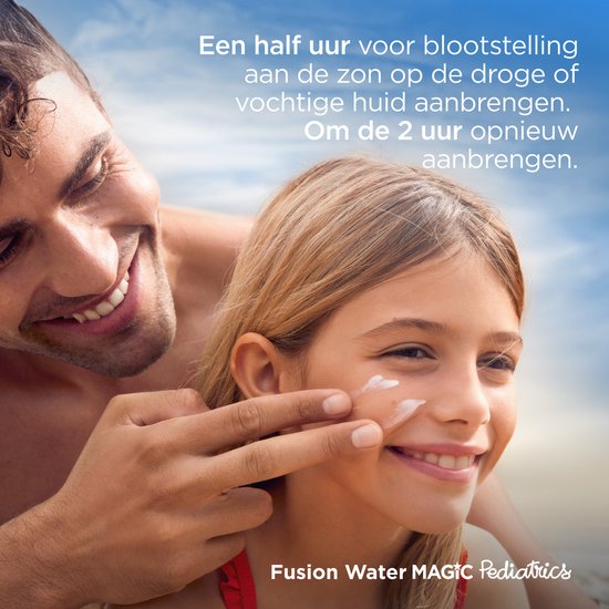 ISDIN – Pediatrics Fusion Water SPF50 – 50 ml – Sonnencreme für Kinder