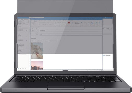 Trust Primo Privacy Filter – 15,6 Zoll – Sichtschutzfilter für Laptop-Bildschirm – 60°-Betrachtungswinkel