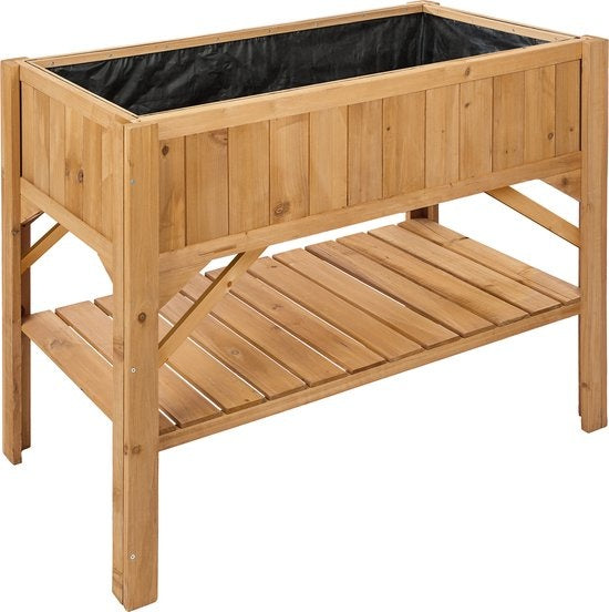 tectake - Hoher Pflanzkübel mit Regal - Baumschule - Stecklingskasten - 119x53x90cm - 403232