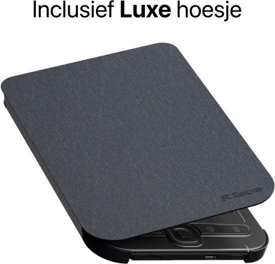 Relore E-Reader mit 6-Zoll-Touchscreen – Speicherplatz für über 1.000 E-Books – Ersatz für Kobo Clara, Kindle und Pocketbook – inklusive Schutzhülle