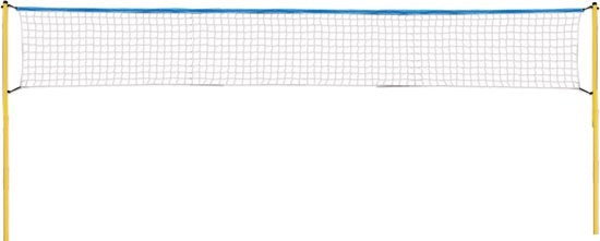 Scatch Volleyball- und Badminton-Set - mit Netz, Schlägern, Shuttles und Ball - Tragetasche - 310 x 168 cm