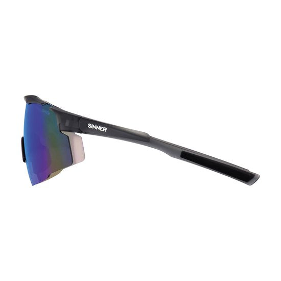 SINNER Murau – Sportbrille/Sonnenbrille – Grau – Blaue Gläser – Unisex – Einheitsgröße