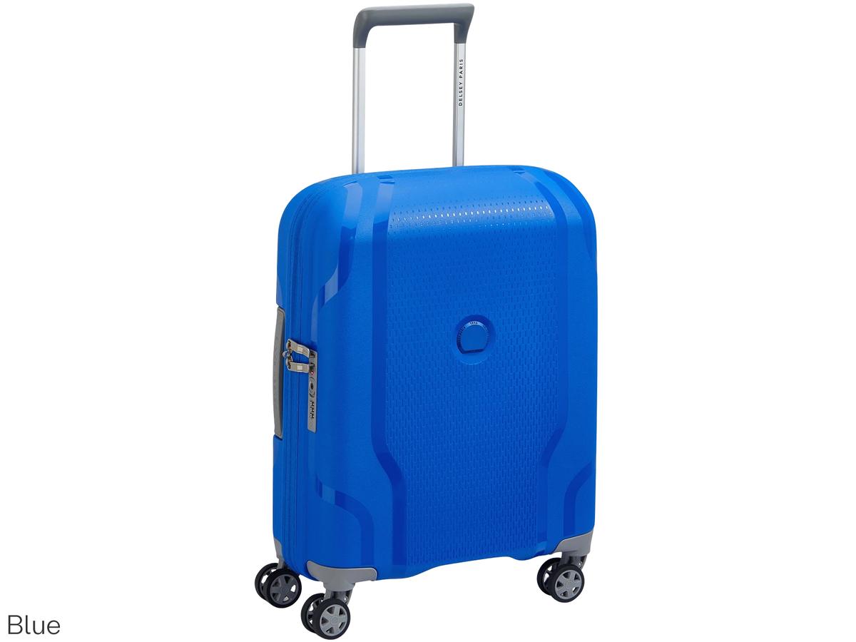 Delsey Clavel Carry-On S Slim Trolley – Kompakt und leicht – 55 x 40 x 20 cm – iBOOD Blue
