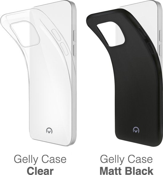 Mobilize Gummi Gelly Telefon Fall geeignet für Samsung Galaxy A41 Fall flexible TPU Backcover - Matt schwarz