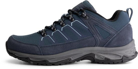 Travelin' Lokken Herren – Niedrige Wanderschuhe – Wasserdicht – Blau