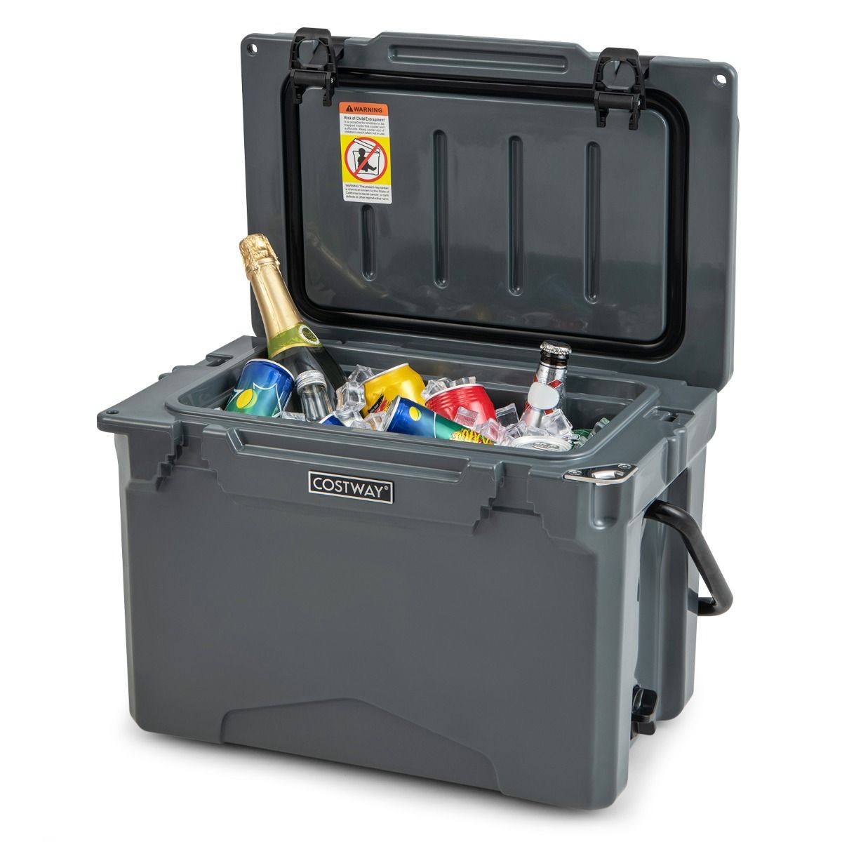 Coast Kühlbox – rotationsgeformt – isoliert – 21 Liter – grau