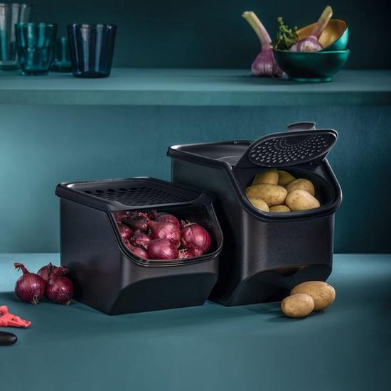 Mediashop 37194 Vorratsbox Sonstige Behälter 8,3 l Schwarz 1 Stück(e)