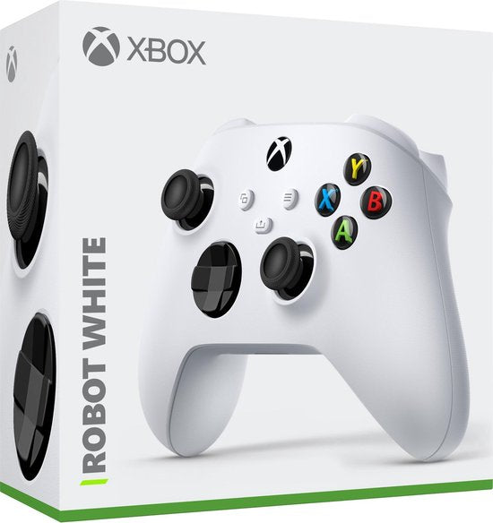 Xbox Wireless Controller – Robot White – Xbox, PC, Cloud-Gaming