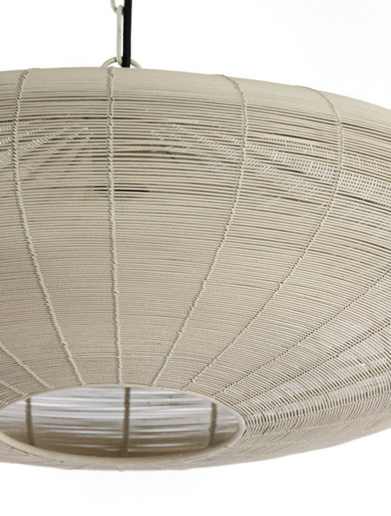 Light & Living Hängeleuchte Bahoto – Matt-Creme – 51 x 20 cm