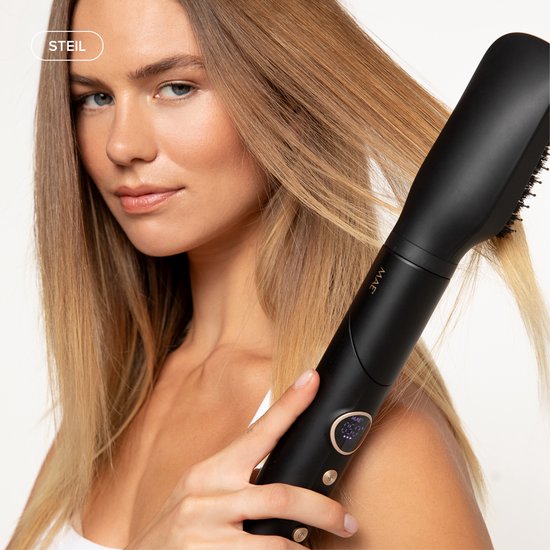 MAE® Airstyler PRO II + Diffusor – 6-in-1-Multistyler mit Lockenstab, Föhn, Lockenbürste und Glättbürste