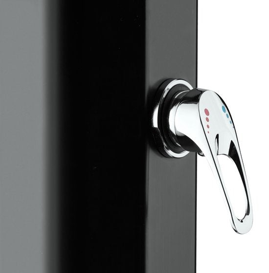 tectake - Außendusche "Ofanto" 35 l - schwarz - 404473