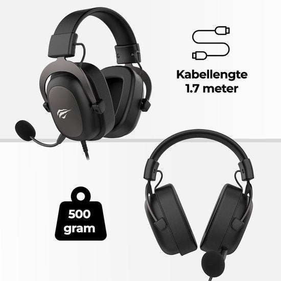 Gamenote Gaming Headset - PC, Xbox, PS4 - Mit Mikrofon - Geräuschunterdrückung