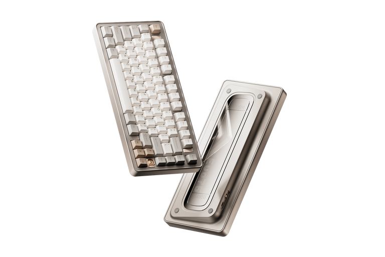 Ticktype Premium 75 % mechanische Tastatur – Aluminium – Tri-Mode – Hot-Swappable – PBT-Tastenkappen
