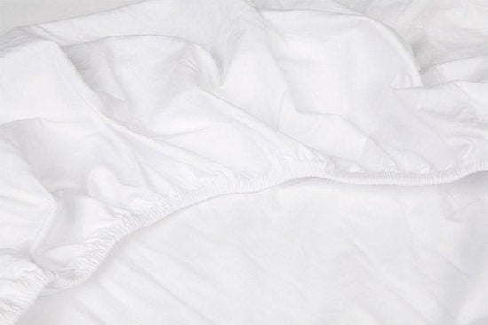 Kayori Spannbetttuch Jersey Topper 140-160/200-220cm weiß