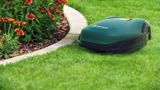 Robomow-Mähroboter RK1000, über die Alexa-App steuerbar, 1000 m², 45 % Steigung