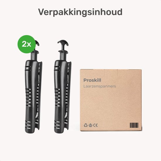 Proskill Stiefeldehner - 2 Stück - Stiefelfüller - Stretcher - Damenstiefel - Schuhdehner