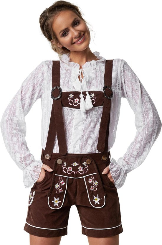 Dressforfun Lederhose Alpsee L - verkleiden kostüm halloween verkleiden partykleidung karneval kostüm partykleidung - 302807