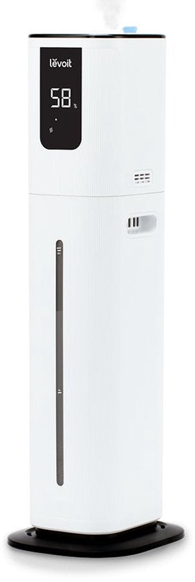 Levoit OasisMist 1000S Luftbefeuchter, Ultraschall, 10 l, Schwarz, Weiß, 27,5 W
