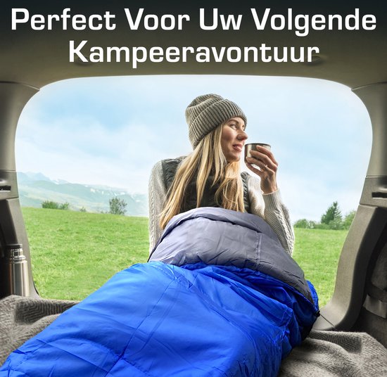 Active Era Professional Premium Schlafsack – 300 GSM Füllung und wasserabweisend – Mumienschlafsack mit Innensack – 4-Jahreszeiten-Schlafsack für Camping, Rucksacktouren, Wandern, Festivals, Übernachtungen, im Freien – Erwachsene & Kinder – 220 x 80 cm –