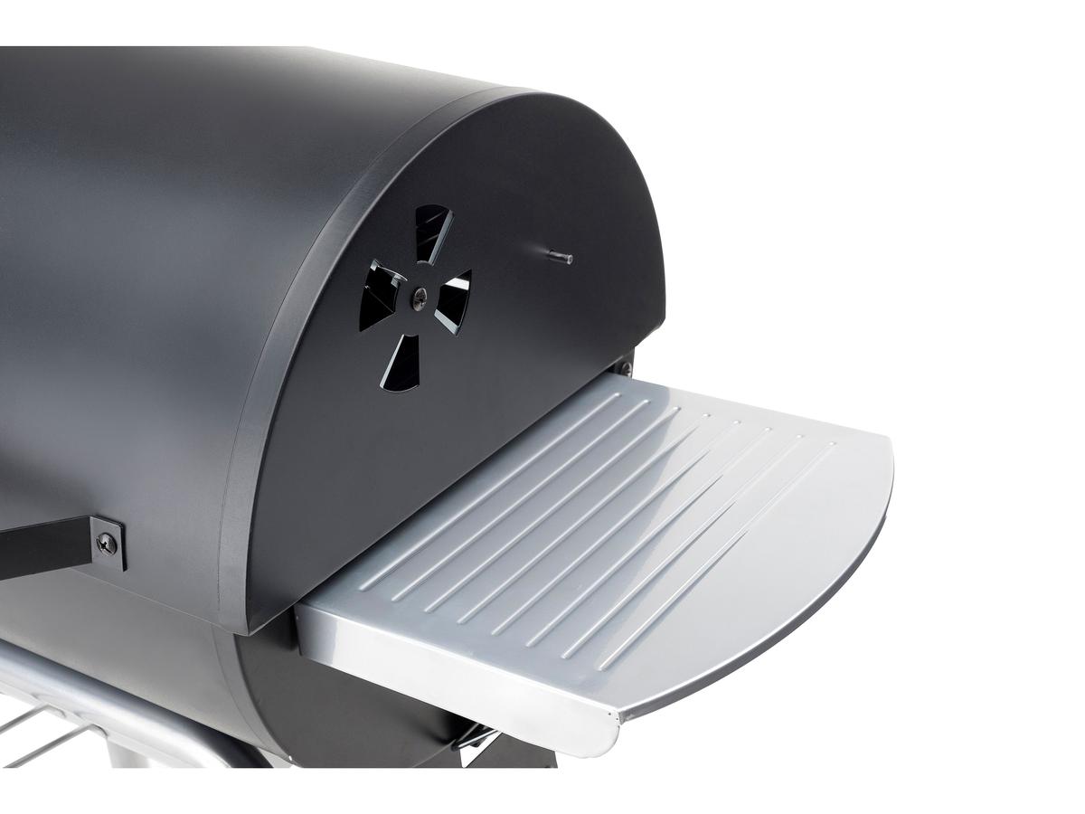 Landmann Black Taurus 440 Holzkohlegrill – Robustes Design – Große Grillfläche