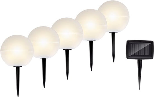 Grundig Solar Ground Lights - LED-Gartenleuchten mit Farbwechsel - Solarstrom