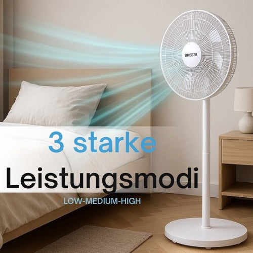 Breeze - Standventilator - Leise - Extra Leistungsstark
