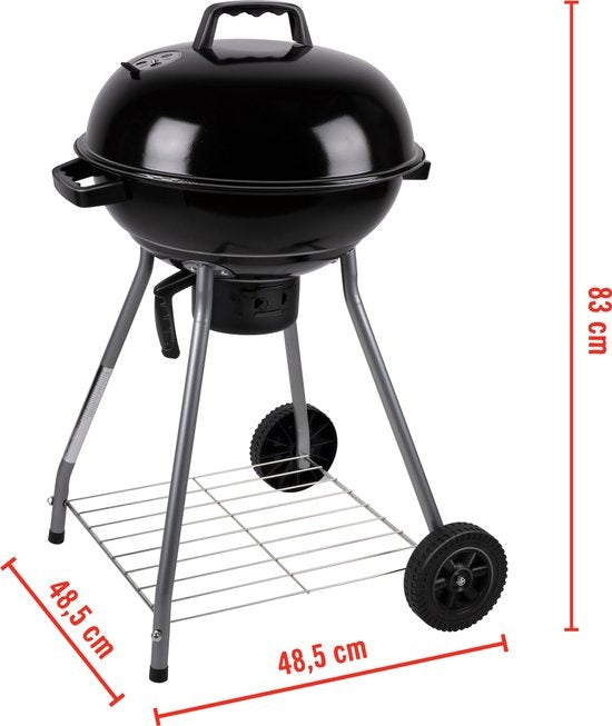 BBQ Collection Barbecue mit Deckel - BBQ Holzkohle mit Ascheauffang - Barbeque Grill - Ã˜ 45 cm