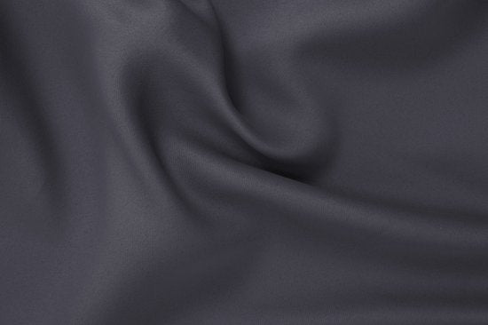 LIFA LIVING Vorhang – Grau – Verdunkelnd & schalldämmend – Vorhänge mit Ringen – 100 % Polyester – 150 x 250 cm – 1 Stück